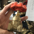 Gutentop Made In Italy Big Port DN20 Brass Gate Valves With Iron Or Brass Stem